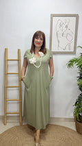 Vestido Carlota Verde Amelia